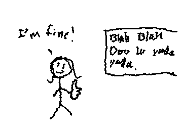 I’m in math class im physically fine mentally and emotionally breaking down! Like i sayd im fine! 👍🏼