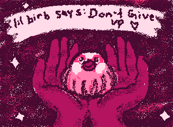 a reminder to all, but especially myself <3