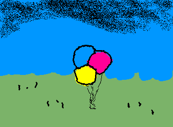 I love outdoor parties . .