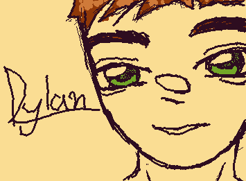 My OC Dylan! It sadly didn’t turn out how I wanted too.🥲