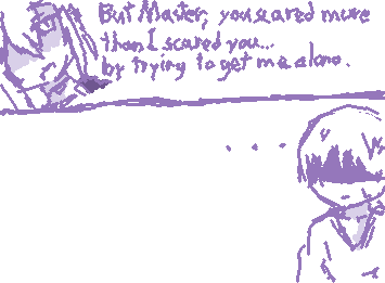 The final part(3) reworked thing.
I kept using the same lines, am I tired?