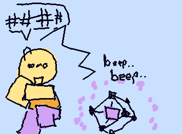 THERE IS A SUBSPACE TRIPMINE UNDER YOUR FLOORBOARDS. DO NOT MOVE. I REPEAT, DO NOT MOVE!!