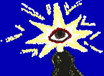 I saw this while searching for dreamcore earlier and I drew this fella :P