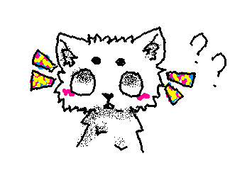 gatito fofo assustado =O