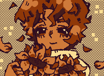 Rook (OC) holding some sunflowers! <33