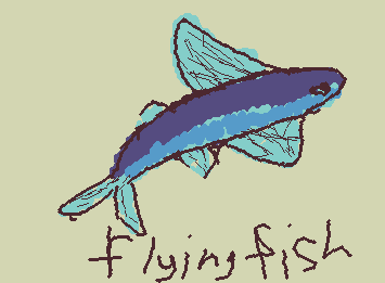 Flying fish