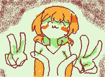 謎の落書き✌