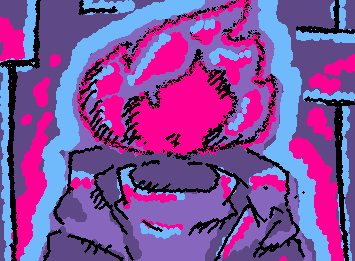 【oc】　最近“あとのまつり”って曲が好き、聴きながら描いた