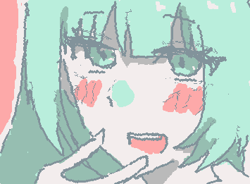 @i-tanさんの絵柄を借りました！難しかった