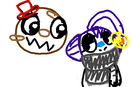 Stupid yume doodle
(Yes that's Dirty Bubble from SpongeBob :/)
But aweewe they're husbands ohohohh
totes open for fanart btw my strawpage is in my desc