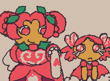 Another version of the drawing but with hollyberrys colors....