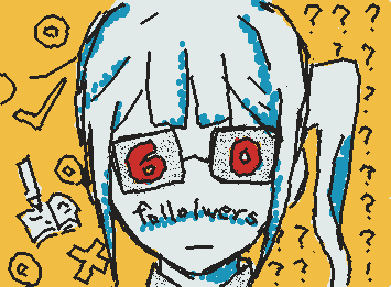 60 followers? What's going on?