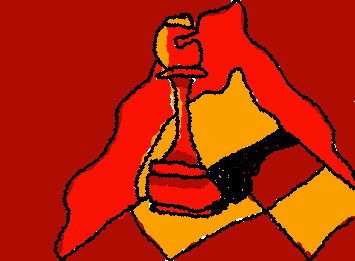 i drew the knight's mortal enemy, the bishop!