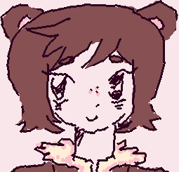 cute bear and i accidentally made the vanilla, strawberry and chocolate combo lol