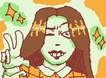 Dibujé a Mina de Twice, perdón si no se parece mucho, pero gracias por la idea @Samm_125 :)