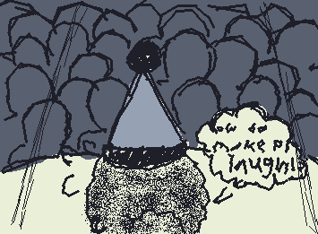 *cutely gets stage fright*