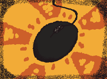 My old mouse broke so for memory I drew this : )