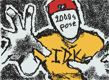 I'm glad that 2000s Nu Metal pose exist cuz I rlly need yummy perspective. Thx for the reference Fred