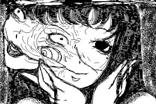 I drew Tomie Kawasaki from the series Junji Ito Maniac: Japanese Tales of the Macabre! I still don’t know why the top looks like that still.😭👿