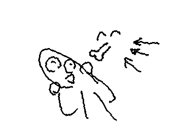 絵チャで心が落ち着く瞬間