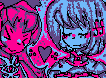 sayaka and Kyoko