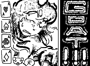 oc doodle black and white test i dont like it the clarity isnt great but it was fun!!