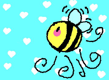 Cute bumblebee