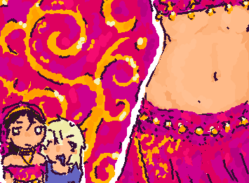 yuri because i drew to much yaoi alr </3 anyways mostly wanted to practice shading torso & stomach idk why but heh yayayyayayyayayyayay AYAYA IM SO JOYOUS