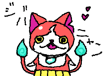 ジバニャン描きたくなったので
