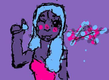 ivy is doing a grwm, also  this my  least  favorite drawing