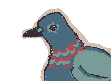 pidgeon sticker :3 I drew it cus I felt like it