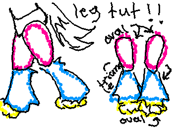 Tutorial 4 legs😋😋