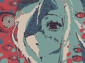retrotronic palette - eyes