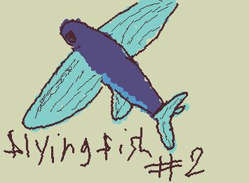 Flying fish #2 @Eli-draws