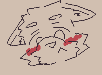 こんにちわ!!スマホで描くのむずい