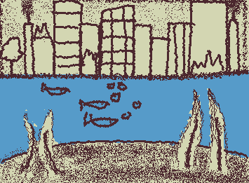 The ocean is so peaceful, mean while…😢