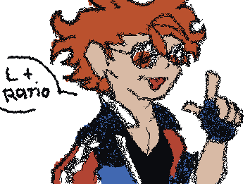 I drew Benny from [jackpot crash course] :D