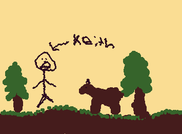 he decided to go adventure and found a big bear!!! is Keith gonna survive this fight?