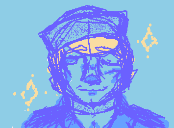 peter!!! (he's joseph's best friend who is similarly and conveniently based on an original g.i joe doll)