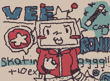 VEERONICA FANART ^w^ !! drew this at school hehe 🌟