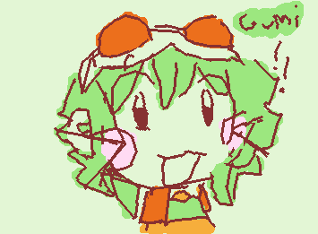 very lazy gumi drawing ｡:ﾟ(;´∩`;)ﾟ:｡