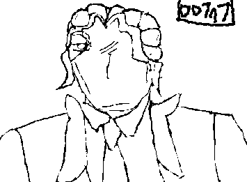 @BenzTrueName never ask me to draw again cuhhh spent 2 hours redoing his bangs and i still have to color ts