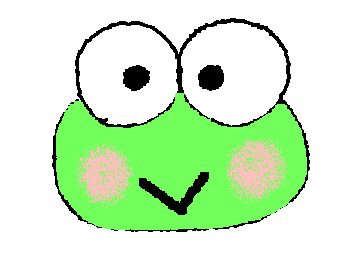 けろけろけろっぴを描きました。
知ってました？
けろけろけろっぴの本名は「蓮の上　けろっぴ」ですよ❗️
しかも、けろっぴは音楽が大好きなので歌うのも得意なんです‼️
私は、けろけろけろっぴの大ファンです❣️
