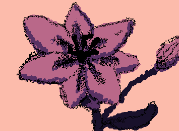 una flor para otra flor :3