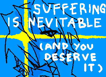 early manga jonouchi. yknow you're cooked when the fanart looks like vent art