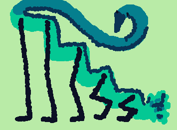 long bug. stiars. uhm, maybe two of three?? shrug. hold on this isnt even a bug its a bird mb.