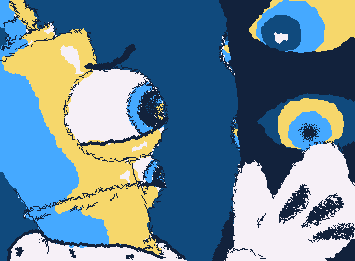 oh my queenie ~

i have 3 more versions using different palletes, the colour contrasts are genuine bangers, tell me if you would like me to post them