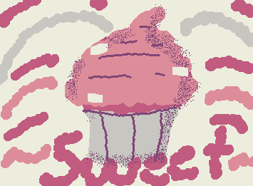 a delicious strawberry cupcake!! V1
