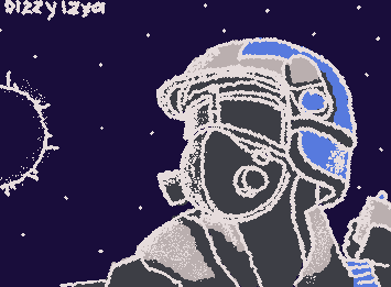 My friend asked me to draw a character from an Arc Raiders poster