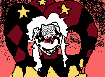 Here is a very crappy drawing of Pierrot form TFC cuz he is my child (requests are still open btw)